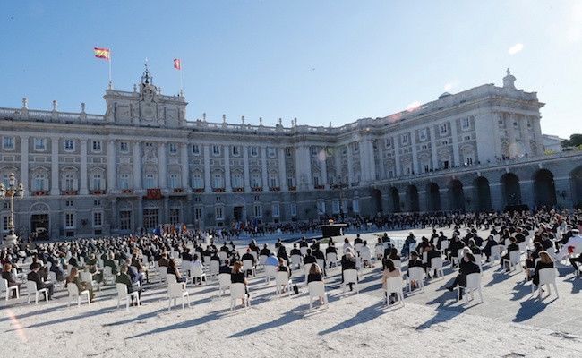 Homenaje de Estado (Foto Casa Real)