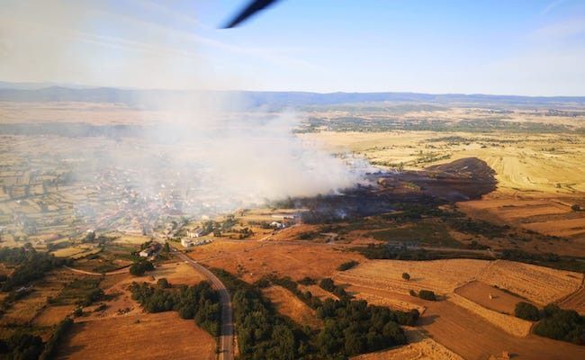 Imagenes de la BRIF Tabuyo a su llegada a San Vitero