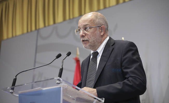 Francisco Igea, en la comparecencia