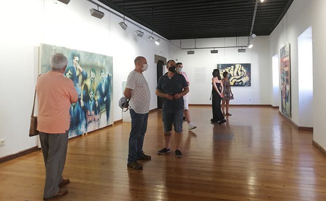 El día de la inauguración.