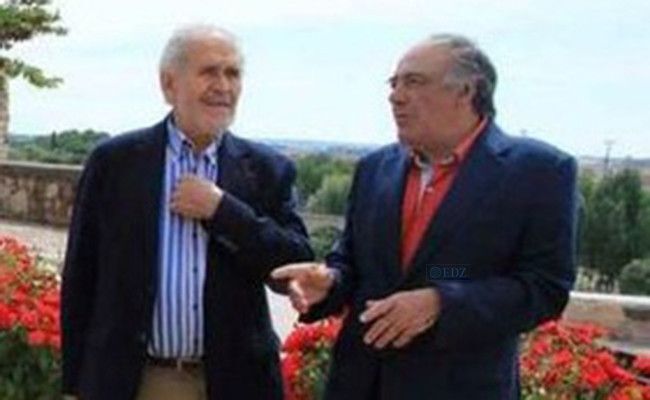 Emilio Petisco (a la derecha), con Demetrio Madrid