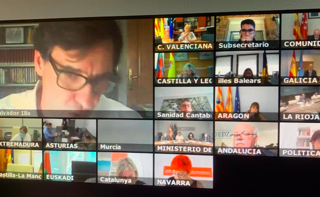 Imagen de la reunión