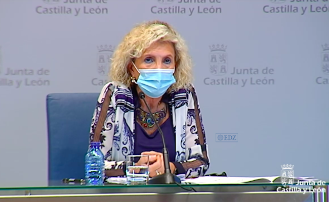 Verónica Casado, en la rueda de prensa