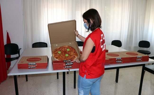Donación de Telepizza para Cruz Roja