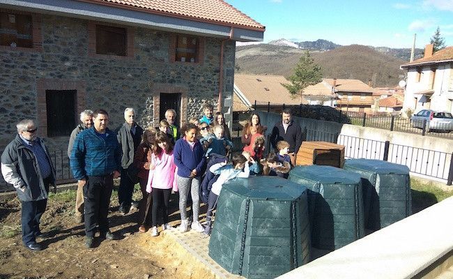 Compostaje en Prioro, León