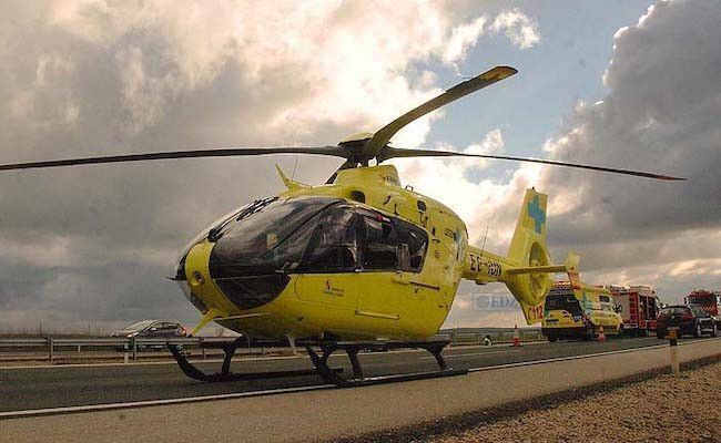 Helicóptero medicalizado del Sacyl