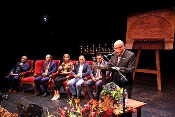 Pregón, ante invitados institucionales y el presidente de la DO