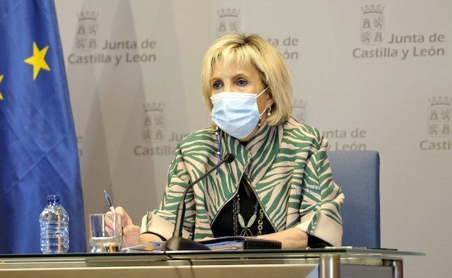 Verónica Casado, en la rueda de prensa