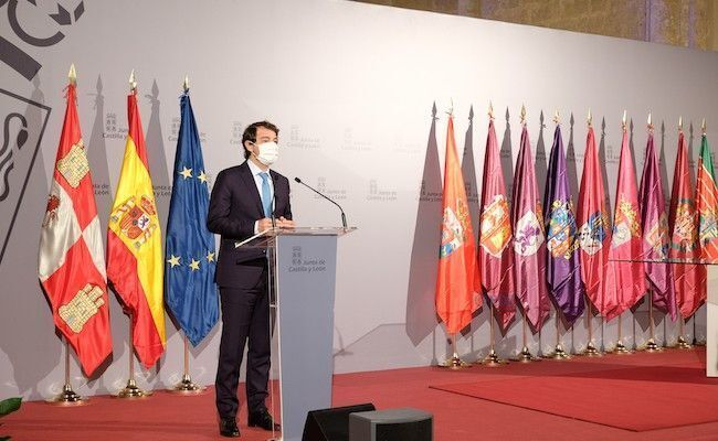 El presidente de la Junta, Alfonso Fernández Mañueco