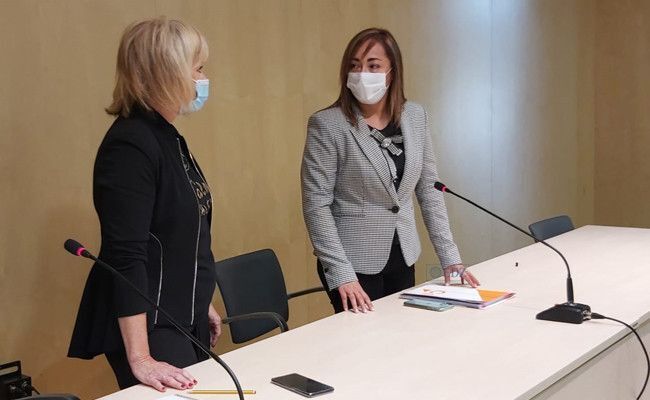 Leticia García y Teresa Gago