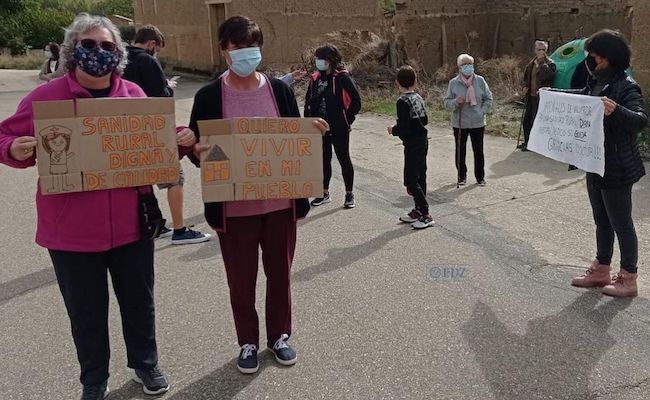 Movilizaciones de este fin de semana en los pueblos zamoranos (Fotos: Ahora Decide)