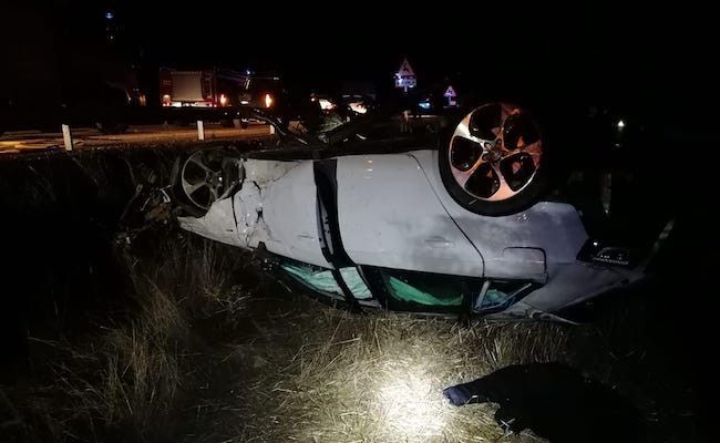 Imágenes de los Bomberos de Benavente, tras realizar su trabajo