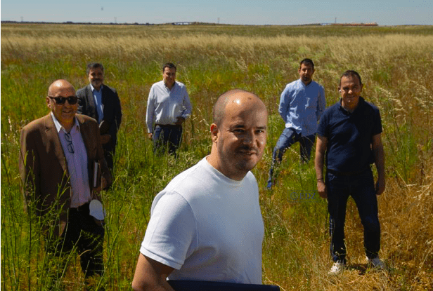 Vicente Merino y personalidades impulsoras del proyecto