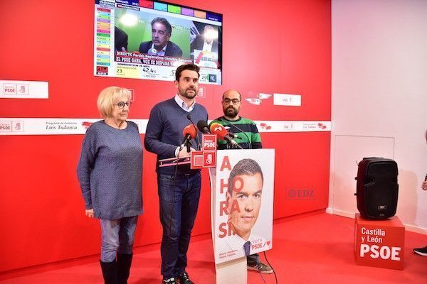 Antidio Fagúndez, ante los medios, tras saberse diputado