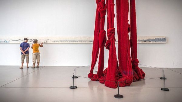 Obra de Cecilia Vicuña