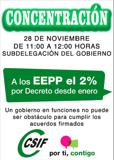 Cartel de la convocatoria