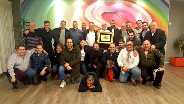 Hermanos de paso del Cinco de Copas