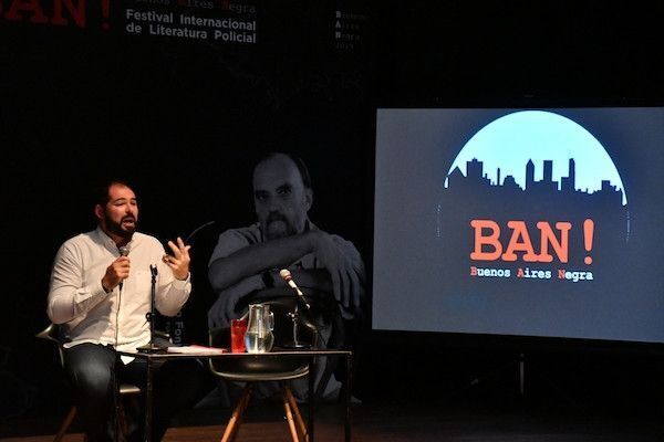 Fernán-López, durante su intervención. Foto de Carlos Greco.