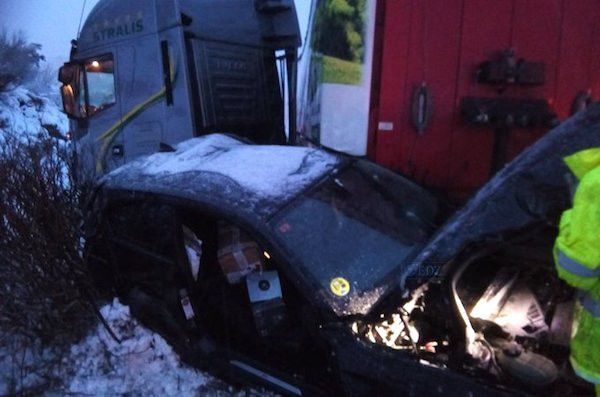 Accidente en Requejo, foto de los Bomberos de Rionegro