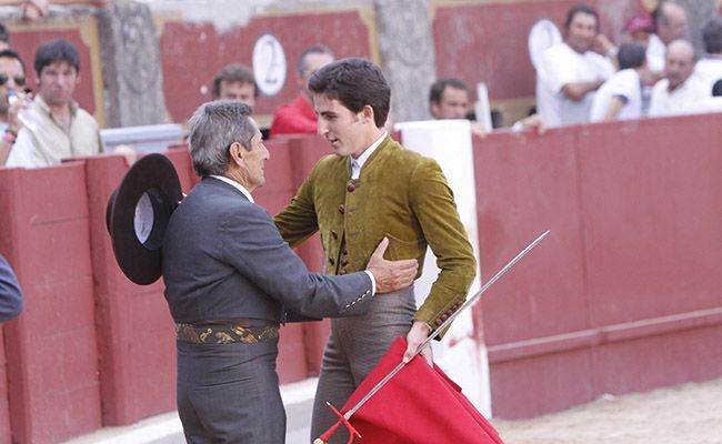 Andrés Vázquez y Alberto Durán, maestros zamoranos de tauromaquia