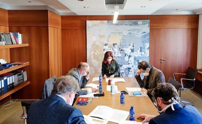 Momento de la reunión