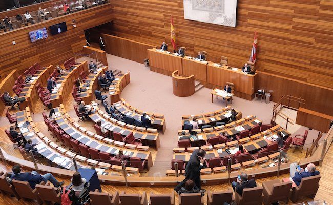 Pleno de hoy en las Cortes de CyL (Imagen institucional)