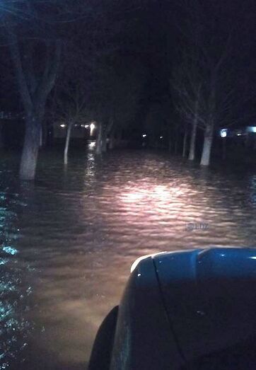 Camino del cementerio de Toro (Protección Civil)