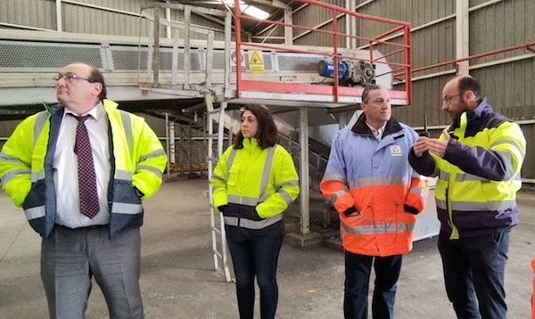 Faúndez visita las instalaciones del CTR