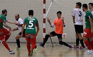 Un momento del partido