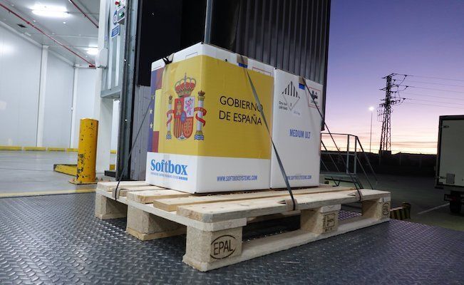 Foto compartida por el Ministerio de Sanidad