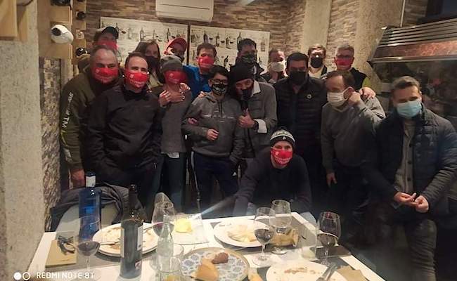 Azehos y UATAE, anfitriones de los hosteleros gallegos, a su paso por Zamora