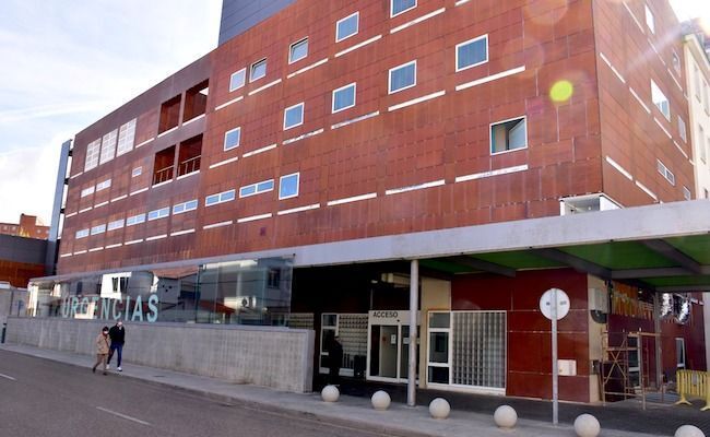 Hospital Virgen de la Concha por la zona de entrada a Urgencias
