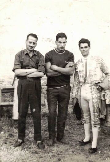 Paco San José, con Ramón Berián (fotografías: Antonio Berián Manteca)