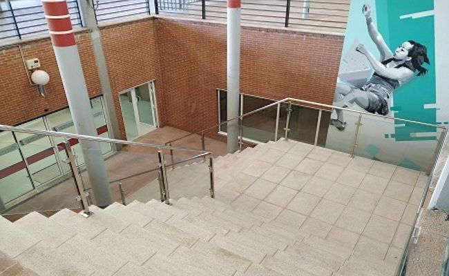 Entrada de la Ciudad deportiva de Zamora