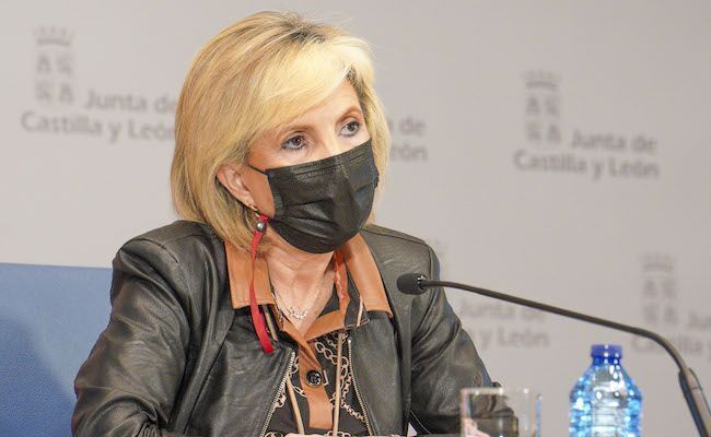 Verónica Casado, en la comparecencia de hoy