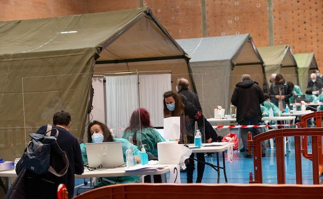 Imagen del cribado del Santa Elena (Fotografías: José Luis Leal)