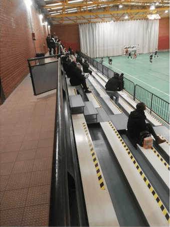 Fotografía anónima que ha aportado el Ayuntamiento en su informe