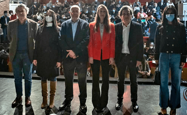 Imagen del acto de campaña de Francisco Igea