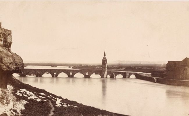 Fotografía Charles Clifford: vista de la torre de la Gobierna