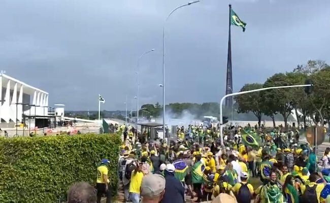 Imagen compartida por el diputado brasileño André Janones