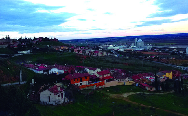 Vistas desde la Vega de Toro a la zona de la Azucarera.