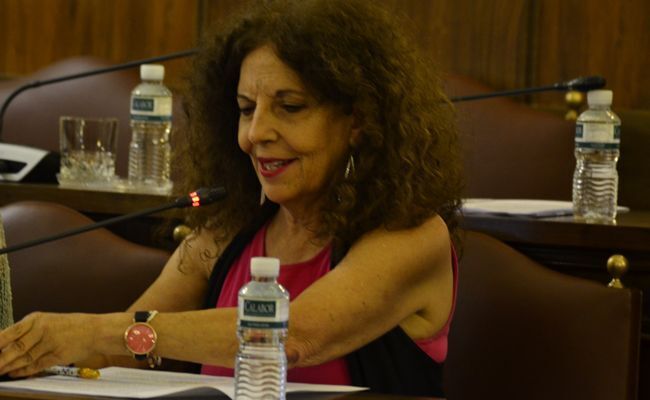 Laura Rivera, portavoz IU en la Diputación de Zamora