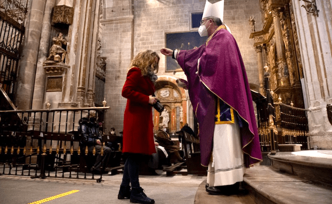 Imposición de la ceniza