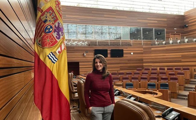 Fátima Pinacho, portavoz de Vox