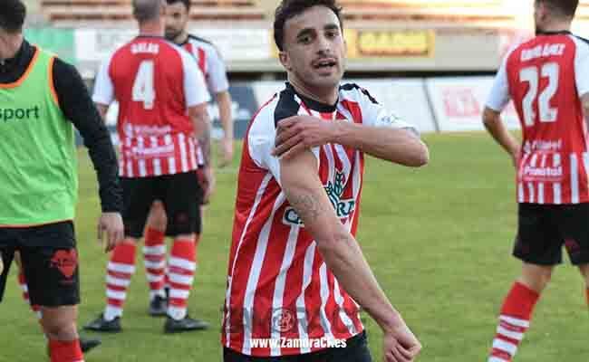 Ares, autor del gol rojiblanco (ZCF)