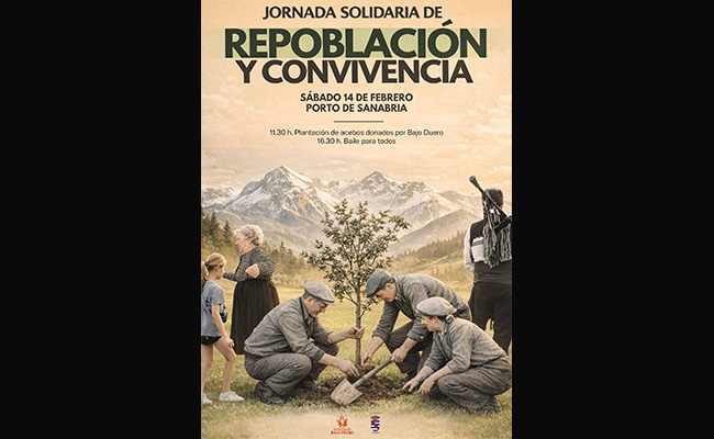 Bajo Duero dona 500 árboles para reforestar Porto de Sanabria tras los incendios