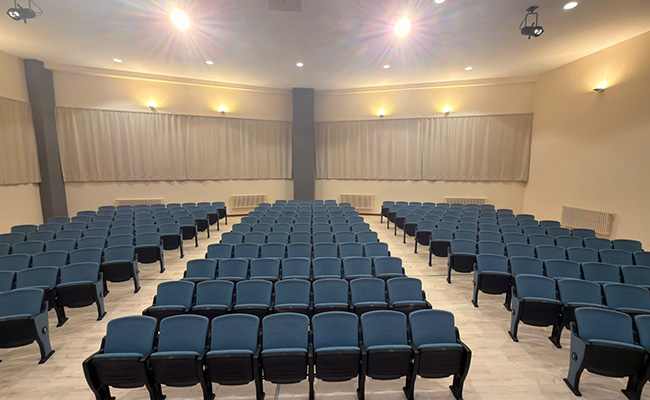 La Diputación reabre el Paraninfo del Colegio Universitario tras una completa renovación