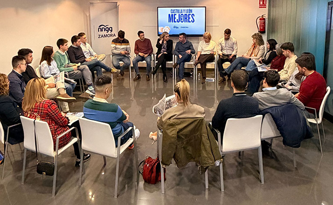 Leticia García destaca el compromiso del PP con los jóvenes zamoranos