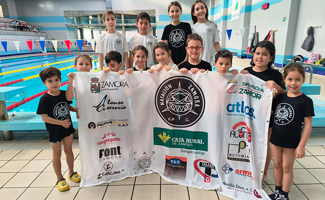 El Natación Zamora sigue sumando éxitos en las ligas territorial y nacional