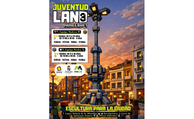 Comienza Juventud Land 3: aprender creando en Minecraft